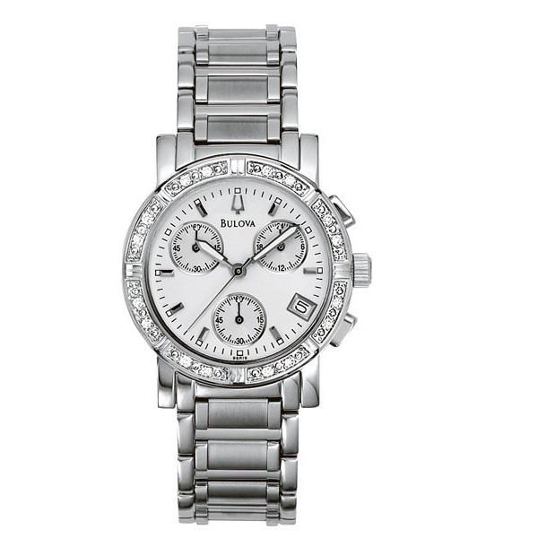 Bulova Women's Diamond Chronograph Watch