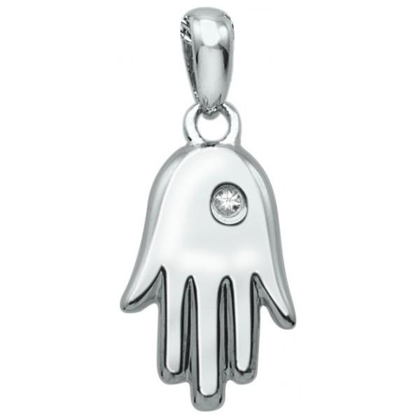 SILVER HAND PENDANT PEN-SIL-0669