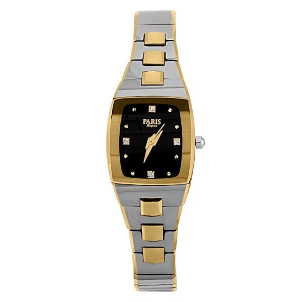 LADIES PARIS TIMEPIECE TWO TONE TUNGSTEN WATCH WAT-LBA-0028