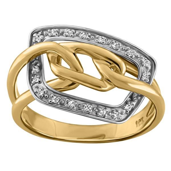LADIES YELLOW GOLD DIAMOND RING RIN-LDI-1809