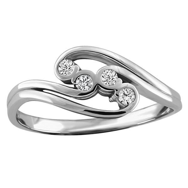 LADIES WHITE GOLD DIAMOND RING RIN-LDI-1976