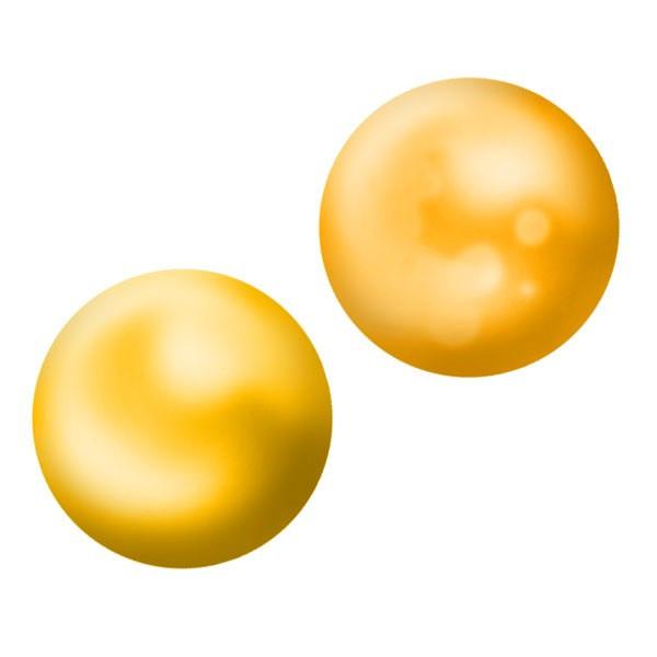 GOLD 3MM BALL STUD EARRINGS EAR-GLD-0385