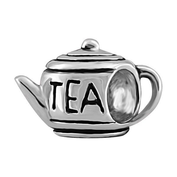 SILVER TEA POT BEAD BEA-YAF-0016