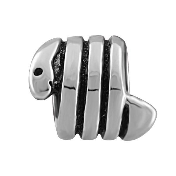 SILVER SNAKE BEAD BEA-YAF-0024