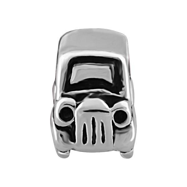 SILVER CAR BEAD BEA-YAF-0038