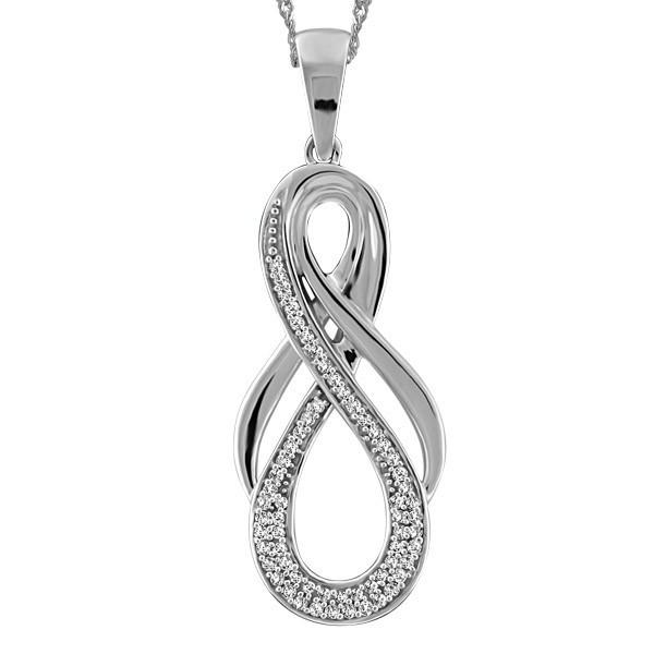 WHITE GOL DIAMOND PENDANT PEN-DIA-2391