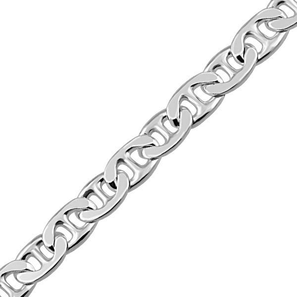 8" SILVER MARINER BRACELET BRA-SIL-0170