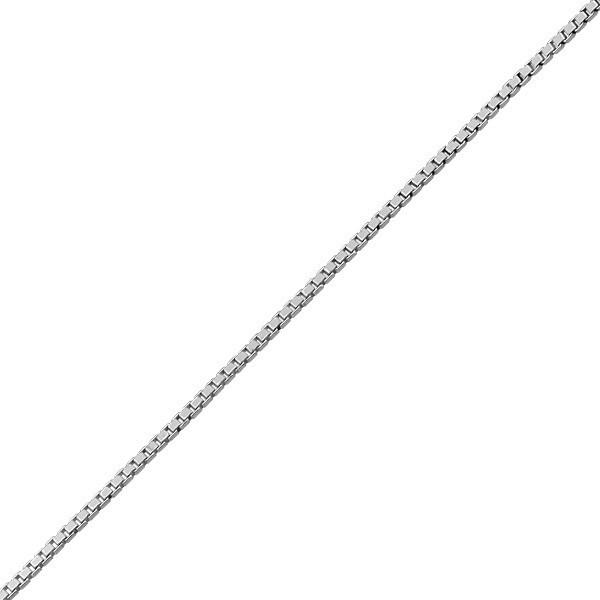 7" SILVER BOX BRACELET BRA-SIL-0174