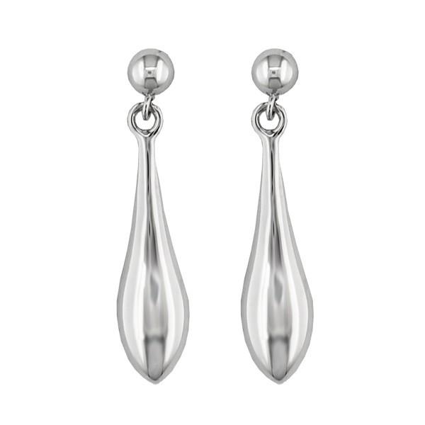 WHITE GOLD DANGLE EARRINGS EAR-GLD-2873