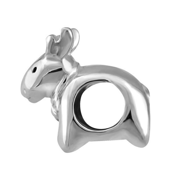 SILVER REINDEER BEAD BEA-YAF-0190