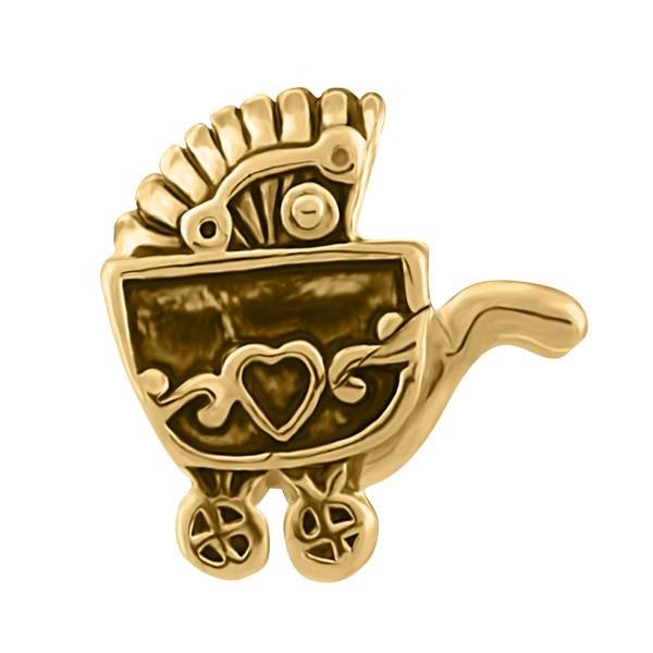 SILVER CARRIAGE BEAD BEA-YAF-0213