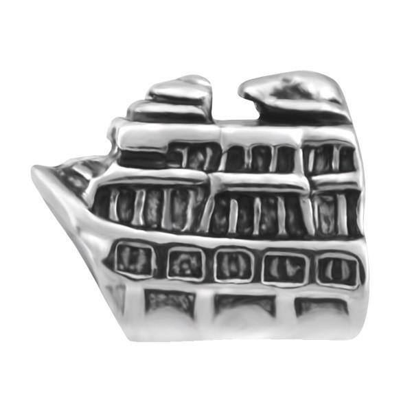 SILVER CRUISE SHIP BEAD BEA-YAF-0219