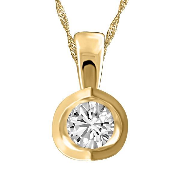 0.15 Carat Gold Diamond Pendant