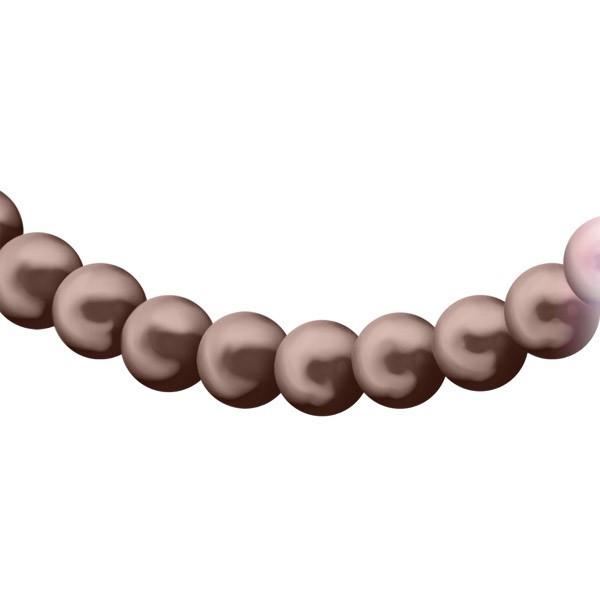 7.5" CHOCOLATE PEARL BRACELET BRA-PRL-0011