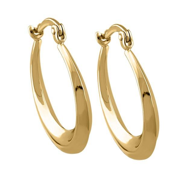 GOLD HOOP EARRINGS EAR-GLD-3709