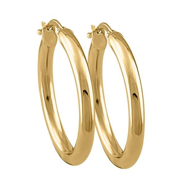 GOLD HOOP EARRINGS EAR-GLD-3732