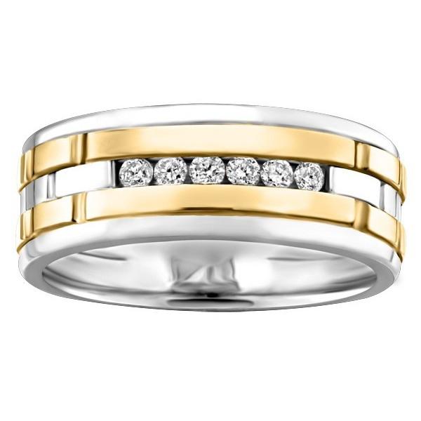BRILLIANT DIAMOND WEDDING BAND  RIN-MWB-0350