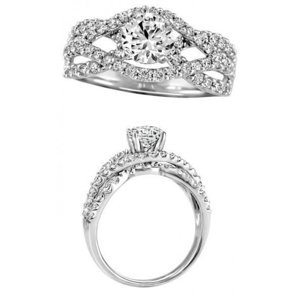 ROUND BRILLIANT DIAMOND ENGAGEMENT RING RIN-ENG-2016