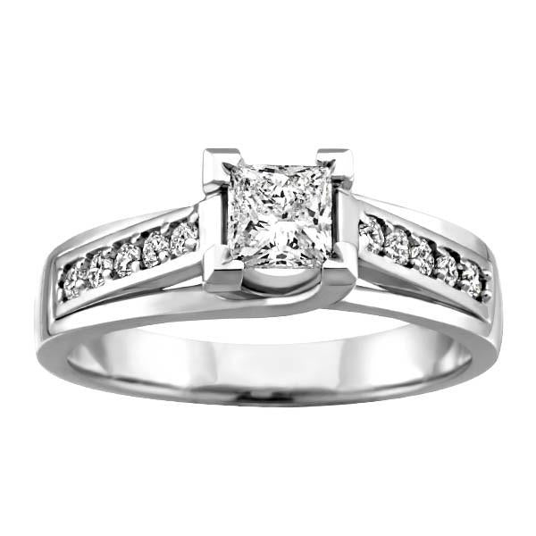 Princess Cut Diamond Engagement Ring
